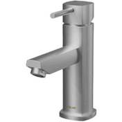 تصویر کلار شیر روشویی کیان کروم مات 