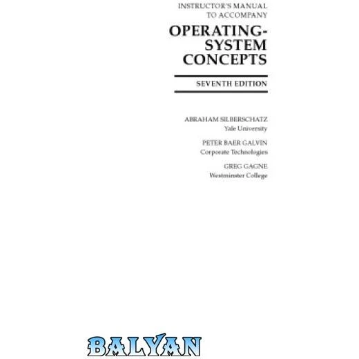 خرید و قیمت دانلود کتاب Instructor's Manual for Operating System ...
