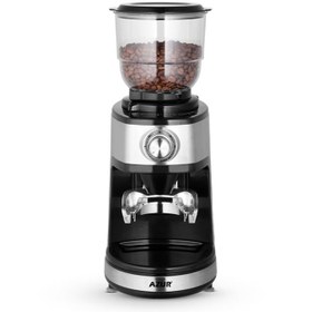 تصویر آسیاب قهوه آزور مدل AZ-248CG با موتور قدرتمند 180 وات و تیغه‌های استیل Azor coffee grinder model AZ-248CG with a powerful 180 watt motor and steel blades