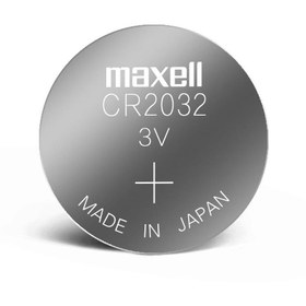 تصویر باتری سکه ای مکسل مدل CR2032 یک عدد Maxel Japanese coin battery code 2032