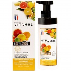 تصویر لوسیون بدن رایحه ترکیب چند میوه ویتامول Vitamol Body Lotion Multi Fruit