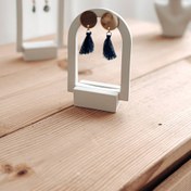 تصویر شیپ عکاسی | استند گوشواره بتنی دو مدل - گنبدی 