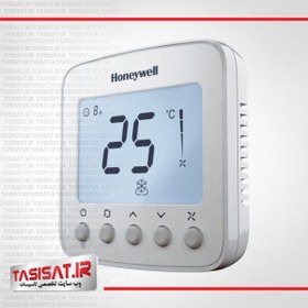 تصویر ترموستات دیجیتال فن کویل هانیول مدل TF228WN Honeywell Fan Coil Digital Thermostat Model TF228WN