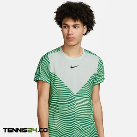 تصویر تی شرت تنیس مردانه نایک Nikecourt Dri Fit Slam- سبز 