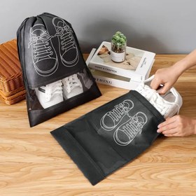 تصویر کاور کفش طرح کتونی 