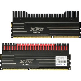 تصویر رم ای دیتا XPG V3 8GB DDR3 1600MHz CL9 Dual Channel RAM ADATA XPG V3 8GB DDR3 1600MHz CL9 Dual Channel
