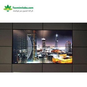 تصویر ویدئو وال صنعتی 55 اینچ سی تاچ (Video wall) مدل STH-5535VW22 