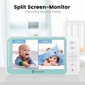 تصویر دوربین و پیجر تصویری اتاق کودک 4.3 اینچی Heimvision 