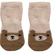 تصویر جوراب حوله ای نوزادی 