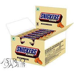 تصویر شکلات اسنیکرز باکس 24 عددی طعم بادام | Snickers Almond Flavour 