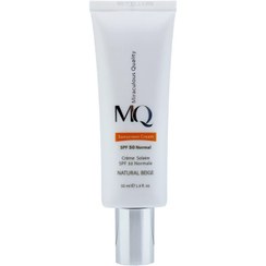 تصویر کرم ضدآفتاب رنگی ام کیو، مدل NATURAL BEIGE-Normal، حجم 55 میلی‌لیتر MQ Tinted SunScreen