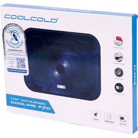 تصویر کول پد لپ تاپ Coolcold F3-1 ا COOLCOLD F3-1 COOLING PAD COOLCOLD F3-1 COOLING PAD