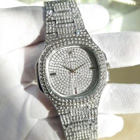 تصویر ساعت مچی فول نگین رولکس Rolex Date-Just Diamonds 14VA 