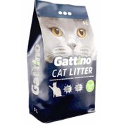 تصویر خاک گربه گاتینو - وارداتی (ساخت ترکیه) - حجم ۵ لیتر با رایحه صابون مارسلو Gattino Cat Litter Marseille Soap