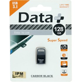 تصویر فلش ۱۲۸ گیگ دیتا پلاس Data+ Carbon ا Data+ Carbon Black USB3.1 128GB flash memory Data+ Carbon Black USB3.1 128GB flash memory