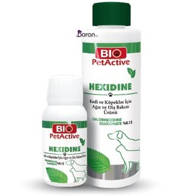 تصویر محلول دهانشویه خوراکی مخصوص سگ و گربه (250 میلی‌لیتر) BIO PetActive Hexidine 250g