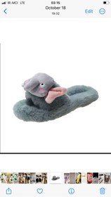 تصویر پاپوش زنانه طرح فیل 