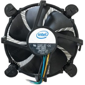 تصویر فن خنک کننده پردازنده اینتل مدل ۷۷۵ (کارکرده / استوک) Stock Intel CPU Fan 775