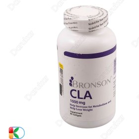 تصویر سافت ژل سی ال ای 1000 میلی گرم برونسون 60 عدد Bronson CLA 1000 Mg 60 Softgels