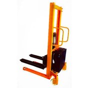 تصویر استاکر برقی آریا ظرفیت ۳ تن حداکثر ارتفاع ۲ متر 