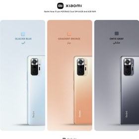 تصویر گوشی موبایل شیائومی مدل Redmi Note 10 pro M2101K6G دو سیم‌ کارت ظرفیت 64 گیگابایت و رم 6 گیگابایت Xiaomi Redmi Note 10 pro M2101K6G Dual SIM 64GB And 6GB RAM Mobile Phone