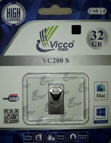 تصویر فلش مموری ویکومن مدل VC200s ظرفیت 32 گیگابایت 