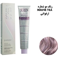 تصویر رنگ موی پیوریس اسکرین (بدون آمونياک و ppd)شماره MAUVE TEA – ارغوانی 