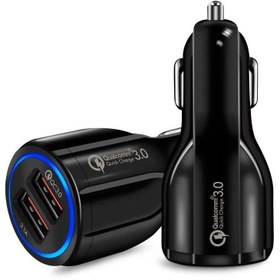 تصویر شارژر فندکی ماشین الدینیو مدل WGS-G33 fast car charger