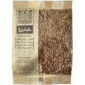 تصویر تخم کتان درجه یک صادراتی 