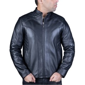 تصویر کاپشن چرم مردانه 2112j 