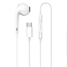 تصویر هندزفری سیمی تایپ سی تک گوش ارلدام ET-E73C Earldom Earphone for USB-C ET-E73C