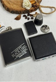 تصویر بطری جیبی چرم مدل جانیواکر 