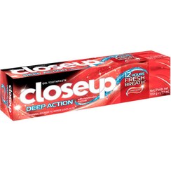 تصویر خمیر دندان طراوت بخش خنک کننده قرمز 125 گرمی کلوس آپ - 125 گرم Ever Fresh Red Hot Toothpaste Closeup