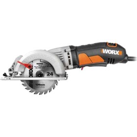 تصویر اره مینی گرد بر 400 وات ورکس WORX WX429 Mini Circular Saw WORX WX429 Mini Circular Saw 400W 3800 rpm