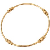 تصویر النگو زنانه گوی آلبرنادو طرح طلا DS124 