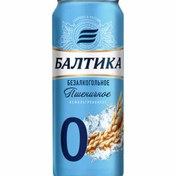 تصویر آبجو بدون الکل Baltika بالتیکا گندمی 500 میل 