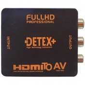 تصویر تبدیل HDMI به DETEX+ AV 