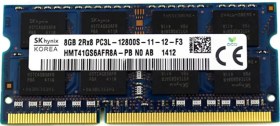 تصویر رم لپ تاپ استوک هاینیکس 8 گیگابایت DDR3-pc3L فرکانس 1600(12800) مگاهرتز SKhynix 8G