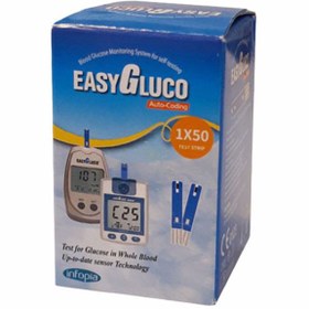 تصویر نوار تست قندخون ایزی گلوکو easy gloco