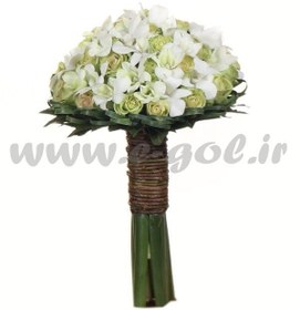 تصویر دسته گل عروس الینا 