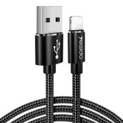 تصویر کابل آیفونی Yesido CA58 2.4A 3m Yesido CA58 2.4A 3m Lightning Cable