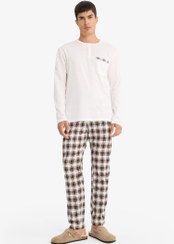 تصویر ست پیژامه مردانه دفکتو مدل F7488AX25AU 