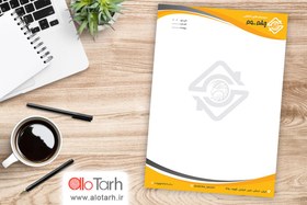 تصویر طرح سربرگ دوربین مدار بسته لایه باز 