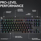 تصویر کیبورد بی سیم گیمینگ لاجیتک G PRO X TKL LIGHTSPEED 