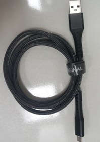 تصویر کابل اوی5 آمپر 1000 میلی متری مدل k2576 - مشکی awei super fast cable model k2576 1000mm