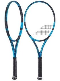 تصویر راکت تنیس آبی مردانه و زنانه بزرگسالان PURE DRIVE LITE 2021 جدید عملکرد GRIP L1 27 BABOLAT 