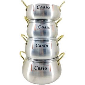 تصویر سرویس قابلمه 7 پارچه روحی کاسیو دانشجویی مدل 14179 Cassio model 7 pot service Studenty model 14179