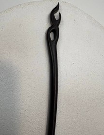 تصویر کانزاشی موی سر چوبی 