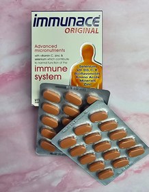 تصویر قرص ایمونیس ویتابیوتیکس 30 عددی Immunace Vitabiotics 30 tablets