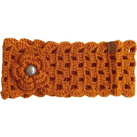 تصویر هدبند بافتنی توری گل دار - کد G109 